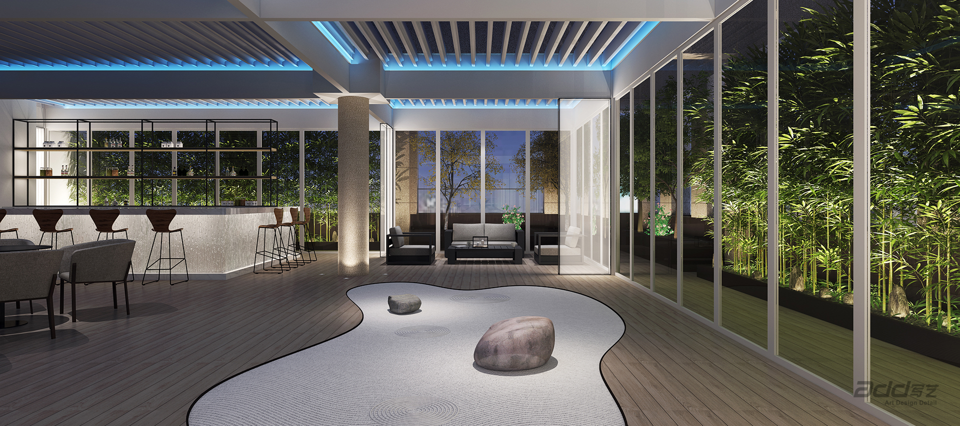 高瓴資本辦公室裝修-戶(hù)外空間-pc